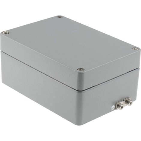 Boîtier RS PRO en Aluminium, 200 x 140 x 90mm IP66, IP67, IP68 ( Prix pour 1 ) (1/3)