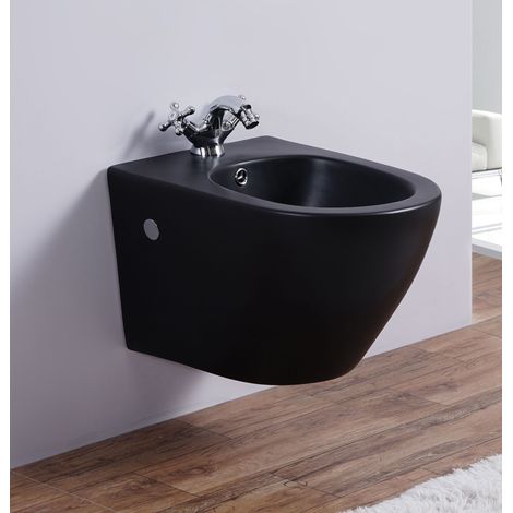 Wand-Bidet WHB-6077 (matt-schwarz) (1/4)
