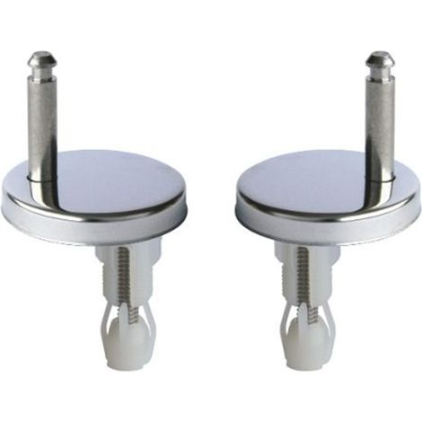 Coppia cerniere in acciaio per sedile soft close Tecom