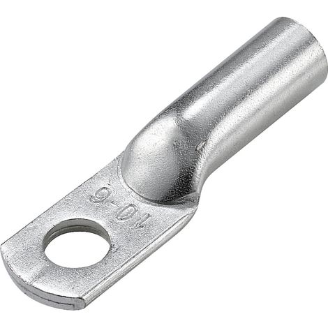 TRU COMPONENTS TC-12885888 Rohrkabelschuh 180 ° M6 10 mm² Loch-Ø: 6 mm 1 St. (1/2)