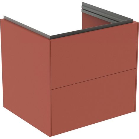 IDEAL STANDARD T4573Y3 Meuble-bas WT Conca 2 tiroirs