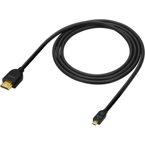 Sony DLCHEU15 - Cable HDMI/Micro HDMI (1.5 m), Negro (1/2)