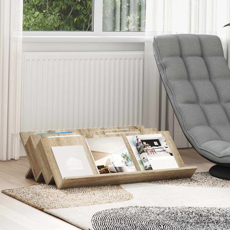 Magazinregal Sonoma-Eiche 90 x 53 x 28,5 cm Holzwerkstoff