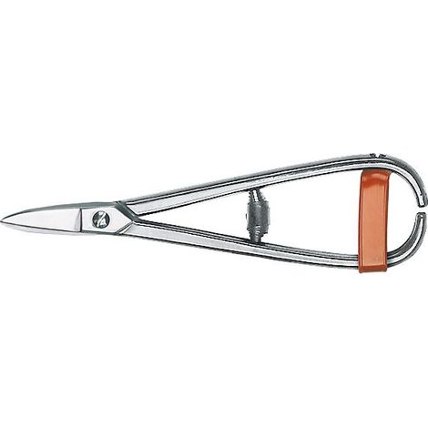 Bessey Erdi Goldschmiede- und Feinblech-Schere geschlossen mit Feder 180 mm - D76-1