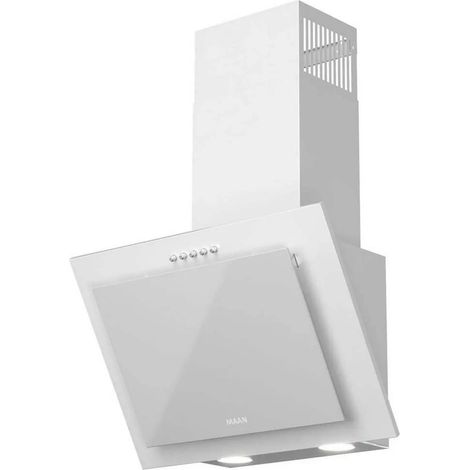 Hotte de cuisine maan vertical pg 50 éclairage LED filtre alu