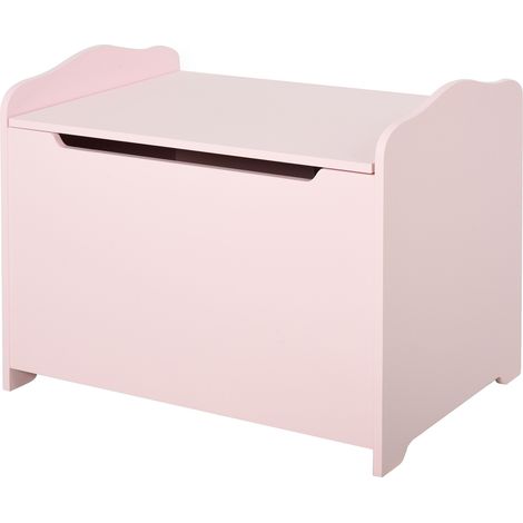 Coffre à jouets DORA rose (1/5)