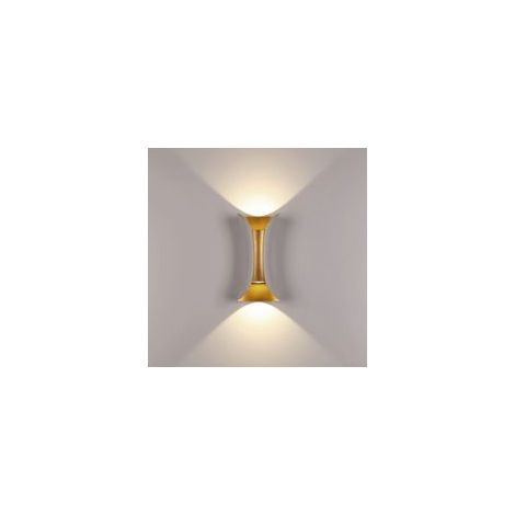 Blanc Applique murale LED 10W extérieur intérieur spots applique murale lumière extérieure moderne en aluminium IP65 up down spot lumière blanche chaude applique murale extérieure noir pour salon cham