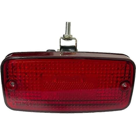 feu antibrouillard arrière rouge universel 10-30 V pour camions, remorques, bus et fourgonnettes JXLGV (1/5)