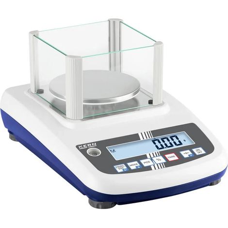 [GEBRAUCHT] B-Ware Kern Präzisionswaage Waage Pfb 600 2 Netzteil 600g Ablesbarkeit 0.01g Edelstahl (1/2)