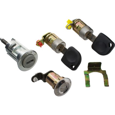 Interruttore di accensione Daewoo Matiz + 2 inserti per serratura + set serratura bagagliaio. (1/2)