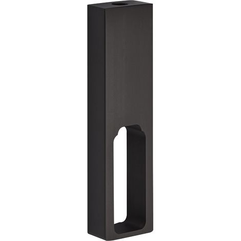 Support intermédiaire sous-tablette pour penderie renctangulaire - en aluminium finition titane - 75 x 20 x 10 mm - SYNBIOZ (1/3)