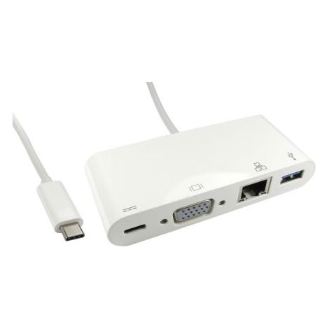 Adaptateur RS PRO USB C vers VGA, USB 3.1 ( Prix pour 1 )