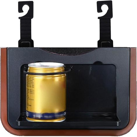 Poubelle de voiture portable pliable avec sac étanche, accessoires pour SUV, rangement pour parapluie intérieur (1/5)