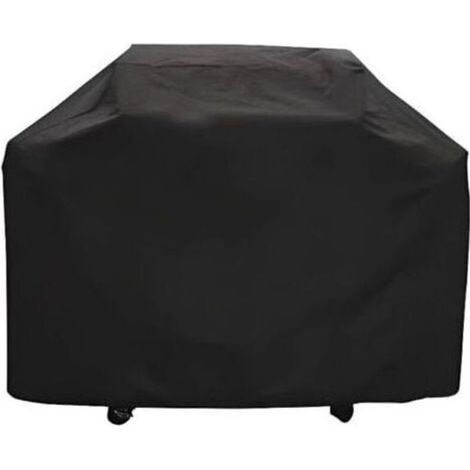 Housse Barbecue, Couverture de Grill Anti-Vent/Anti-UV/Anti-l'eau/Anti-l'Humidité/Antipoussière noir 170x61x117cm (1/4)