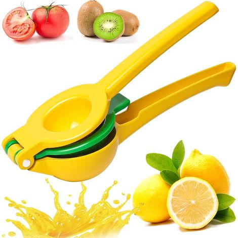 Presse-agrumes - Presse-citron manuel 2 en 1 - Presse-citron - Presse-orange - Manuel - Presse-citron vert - Outil de cuisine - Presse-fruits manuel - Presse-citron (1/5)