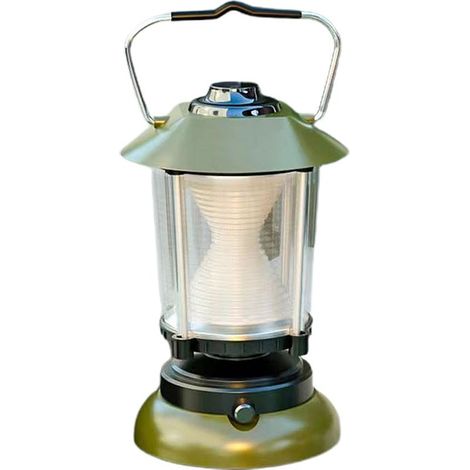 Dirigelampes of camping,SPIKE Lamp torch emergency rechargeable, equipment of survie, small verte1800milliampère (1/5)