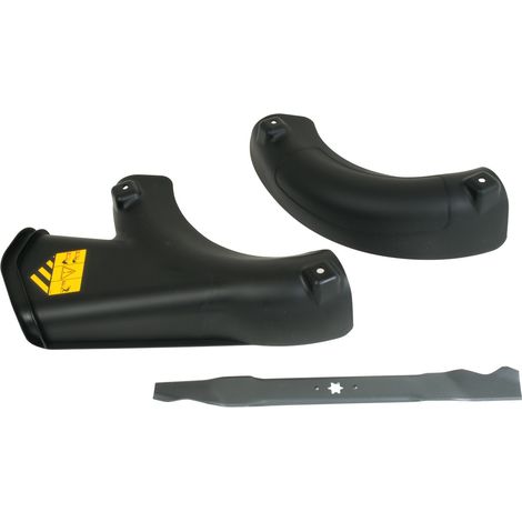 MTD – Kit mulching et déflecteur 60 cm – Accessoire pour tondeuse Minirider 60 SDE, 60RD, 60RDE, 60RDHE – Lames incluses