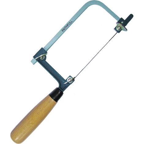 Faithfull Steel Frame Piercing Saw PSF/A-11 with 125mm (5 Inch) Blade for Precise Cutting (1/3)