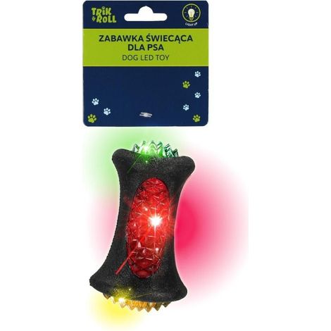 Hundespielzeug, leuchtender Knochen, 9 cm, Trick B 0835 (1/5)