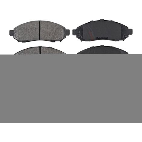 KIT PASTIGLIE FRENO ANTERIORI compatibile con NISSAN NAVARA (D40) / PASTIGLIE FRENANTI AUTO OEM P 56 059 P 56 058 P 56 096, / SOSTITUZIONE DIRETTA / BASSA POLVERE / SILENZIOSO
