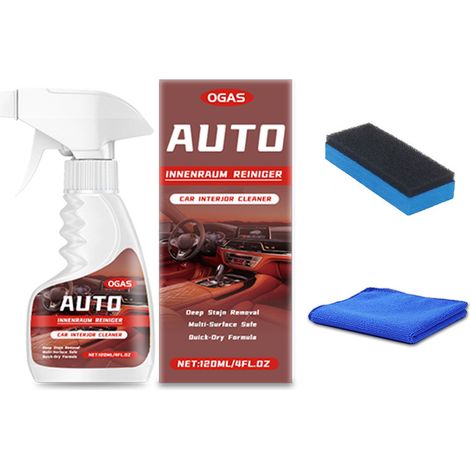 OGAS Car Interior Cleaning Kit: Cleans, removes dust and odors without damaging materials, and refreshes interior surfaces. (1/5)