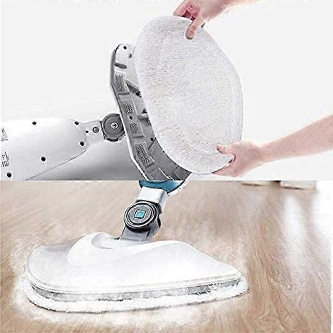 Lingette pour balai vapeur AURA en microfibre, haute absorption d'eau, sans perte de poils, utilisation sur peau sèche ou humide. Lingette haute performance pour balai vapeur Polti Mop. (1/5)