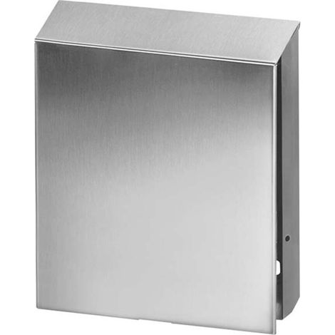 Grille de ventilation Maico pp 45 ae acier inoxydable brossé 24x7 cm