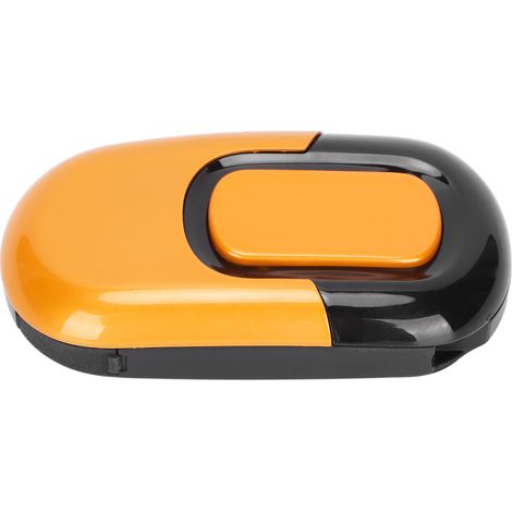 Écouteurs intra-auriculaires pour casque de moto avec batterie détachable de 1100 mAh, Bluetooth 5.0, jaune