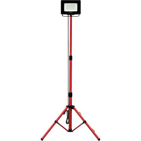 WAINGRO + TRÉPIED : Projecteur LED SMD 50W IP65, noir 4000K avec trépied et câble 3m - VELAMP - IS746NG (1/5)