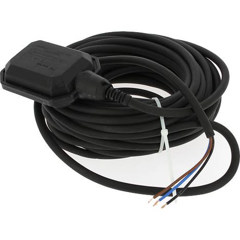 Régulateur de niveau à boule 15m – Accessoire de pompe de jardin – Câble PVC pour environnement humide – Flotteur de sécurité intégré