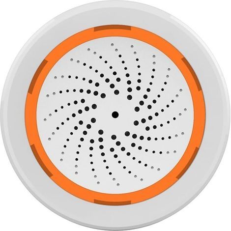 1 Pièces Capteur de Sirène Sonore et Lumineuse Intelligent Système de Sécurité Domestique Smart Life pour,de DEBUNS (1/5)