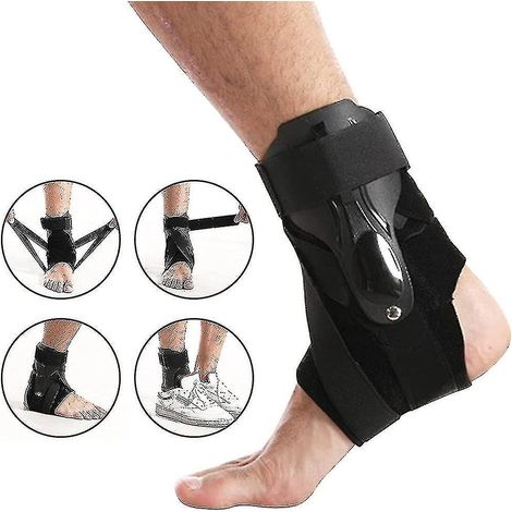 Attelle de cheville de compression stabilisatrice de cheville réglable - Taille L