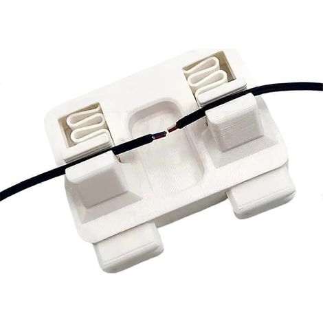 Support de fixation pour fil de soudage, pince de table de soudage pour soudure de carte mère ABS, outil de réparation de soudure de carte mère blanc