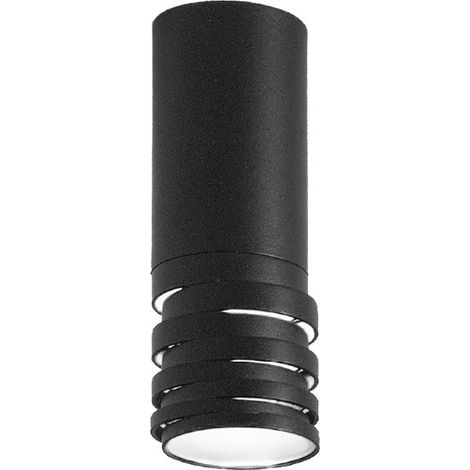 Gea luce plafonnier led emily p gu10 plafonnier moderne noir