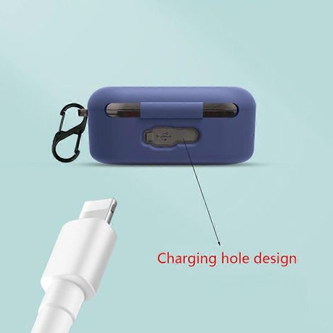 Housse de protection lavable en silicone anti-poussière, antichoc et antidérapante pour casque TOZOT10 (1/4)