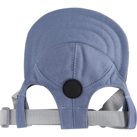 Leichte und verstellbare Hunde-Baseballkappe mit Schirm – Blau