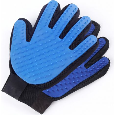 Guantes y accesorios de aseo para animales azul mimoso modelo 7 (1/5)