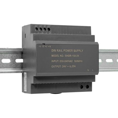 Fuente De Alimentación Para Carril DIN TS35 - 150W - 24V -