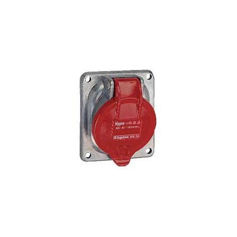 Prise fixe Hypra IP44 63A - 380V à 415V - 3P+N+T - métal - LEGRAND