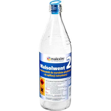 Malsolvente 2 per acrilici 0,5L - M/malsol 2