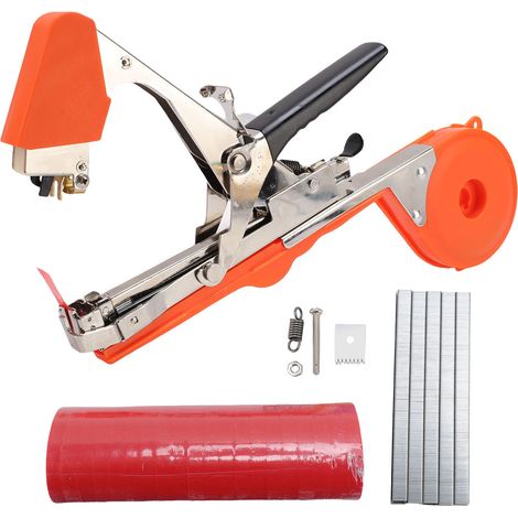 Machine à attacher les plantes, pistolet léger à ouverture de 45mm avec 20 rouleaux de ruban adhésif de 0.43 pouces (1/5)