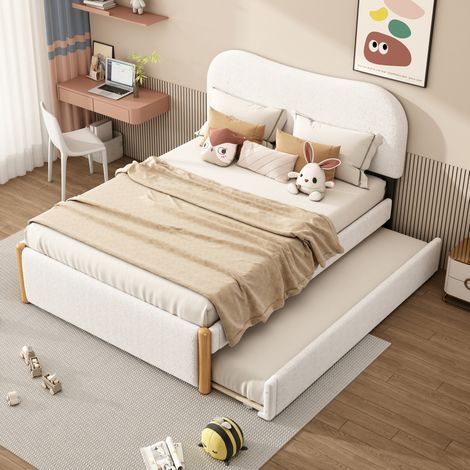 letto contenitore 140x200 con rollbett estraibile OKMYHOME (1/5)