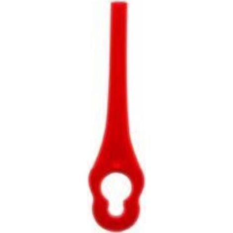 Kaelt - Lot de 100 PA6 Lames de Rechange compatibles avec Florabest Coupe Bordure LIDL FRTA 20 A1,FAT 18B2, FAT 18B3