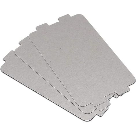 Lot de 2 plaques de mica pour four à micro-ondes MM721NH1-PW MM721NG1-PW M1-L213B 211A, taille 10,6 x 6,4 cm (1/4)