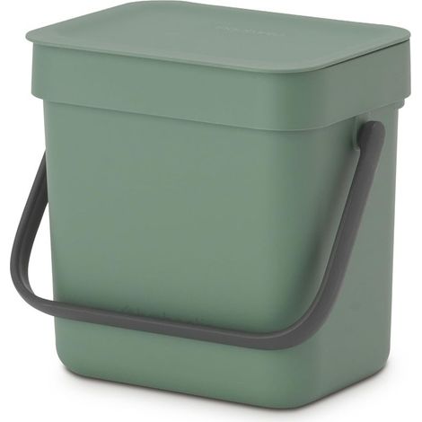 Brabantia Sort e Go Pattumiera 3 Litri Verde Abete (1/4)