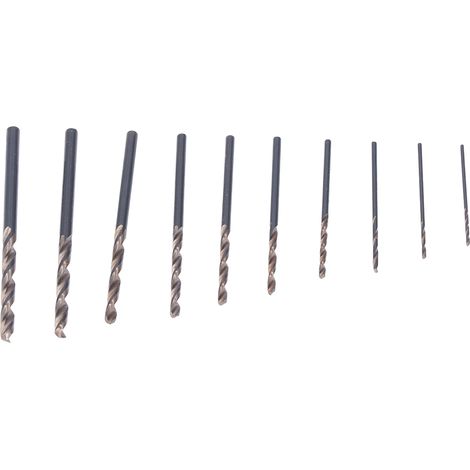 Jeu de mèches HSS mini pour bois dur, cire et noyer - Idéal perçage fin, sculpture détaillée (0,8 à 3,0 mm) (1/5)