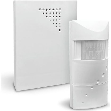 TIMBRE INALAMBRICO SENSOR PIR 8 MELODIAS