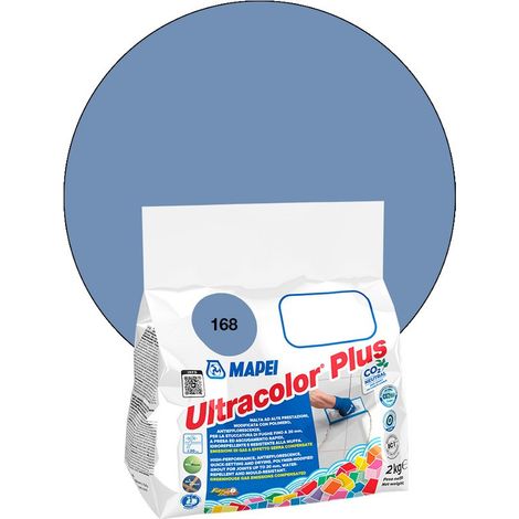 Joint de carrelage ULTRACOLOR PLUS MAPEI  2 Kg - 168 Bleu ceruléen (1/5)