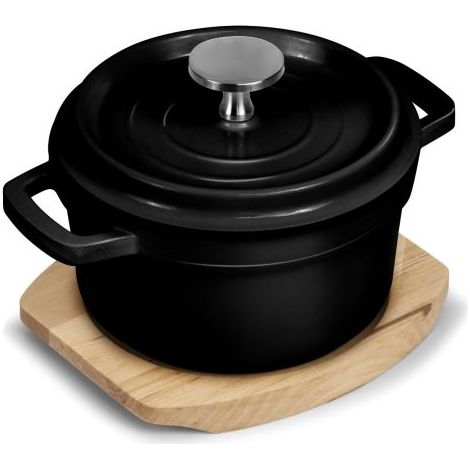 Mini Cocotte Ronde avec Couvercle Ø 10 cm - Pujadas