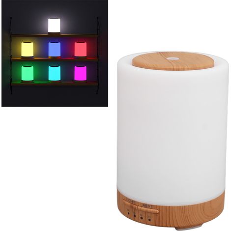 Diffuseur d'arômes ultrasonique avec veilleuse intégrée de 220 ml, diffuseur d'arômes portable pour la maison et le bureau, 100-240 V (norme européenne) (1/5)